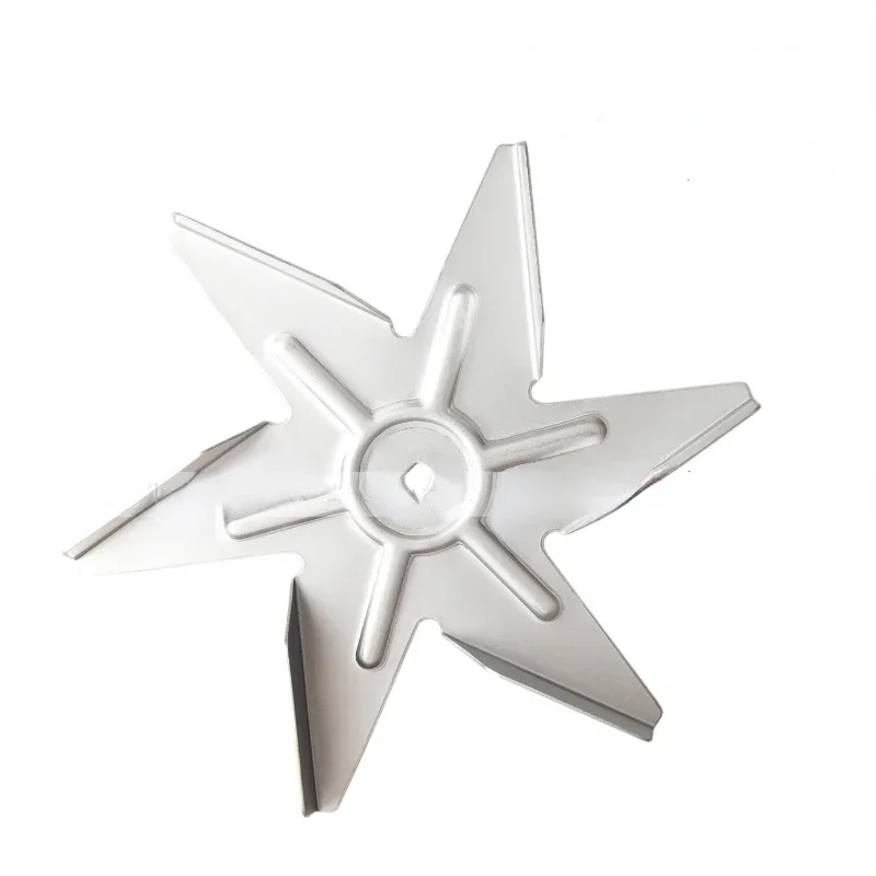 Galvanized sheet stainless steel oven motor fan blade High temperature resistance impeller blades for oven motor fan accessories