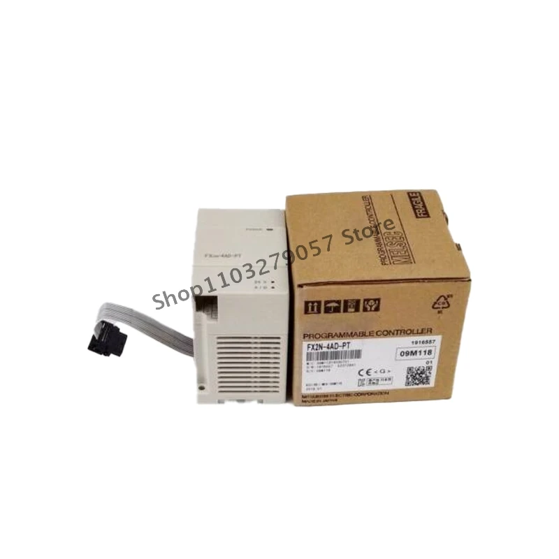 1PCS with box PLC FX2N-4AD-PT NEW IN BOX FX2N4ADPT Fast Ship