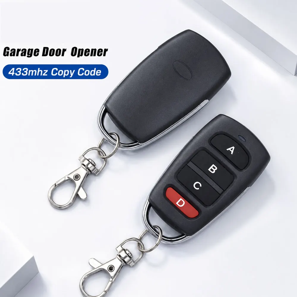 Wireless Remote Control RF 433mhz Copy Code Garage Door Gate Duplicator 433 Mhz Key Remote Opener