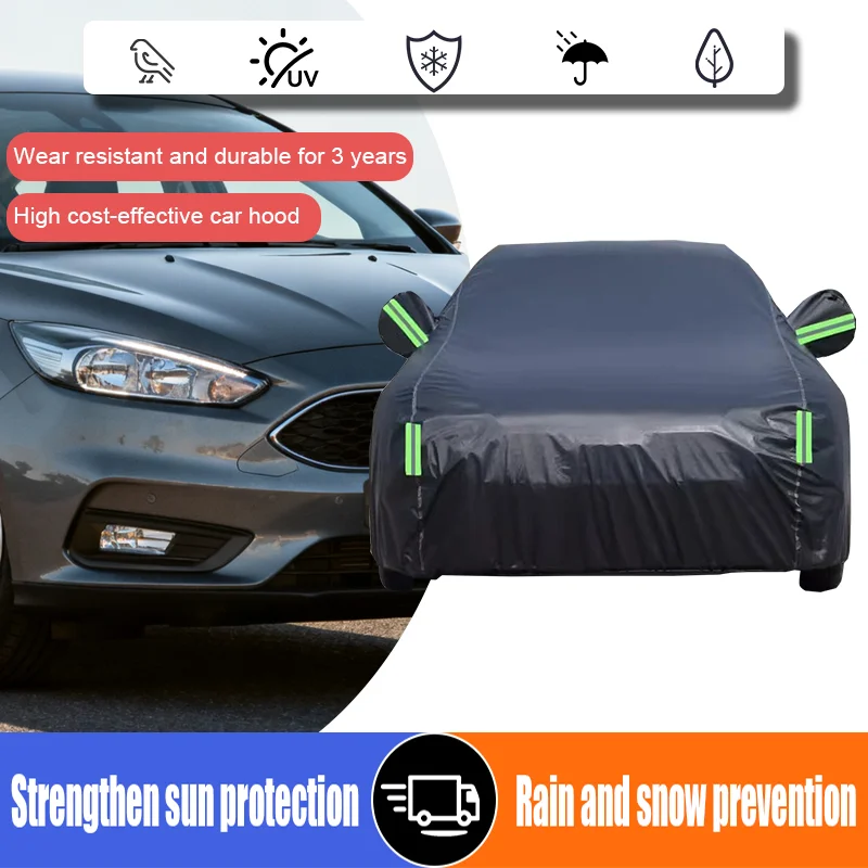 For Changan Aoshan X5X7 Outdoor SUV Car Cover Anti UV Sunshade Rain and Snow Windproof Cover Windproof Thickened Car Cover