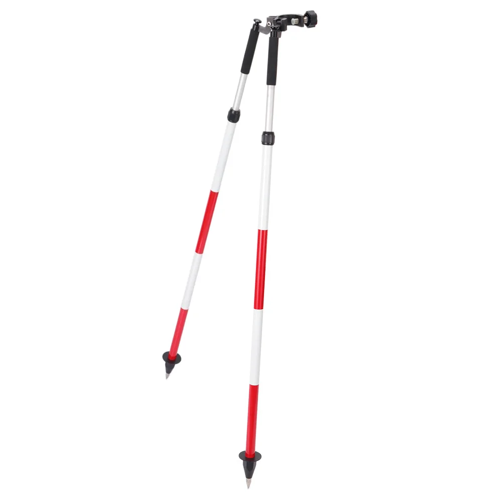 

DZ22A Aluminum Thumb Release Bipod For Surveying Pole, Leveling Staff, Invar Staff