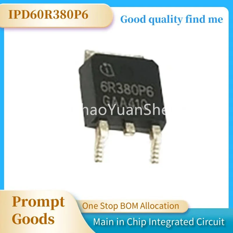 1PCS IPD60R380P6 6R380P6 TO-252 100% New original