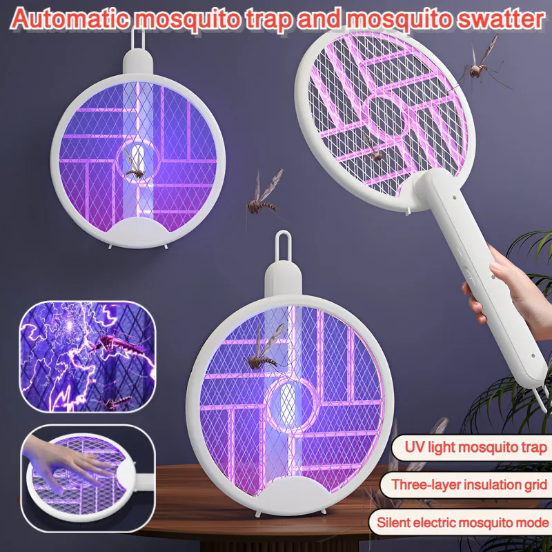 

Lightweight mosquito beat electric mosquito beat Noiseless High efficiency uv violet light mosquito trapping Intelligent