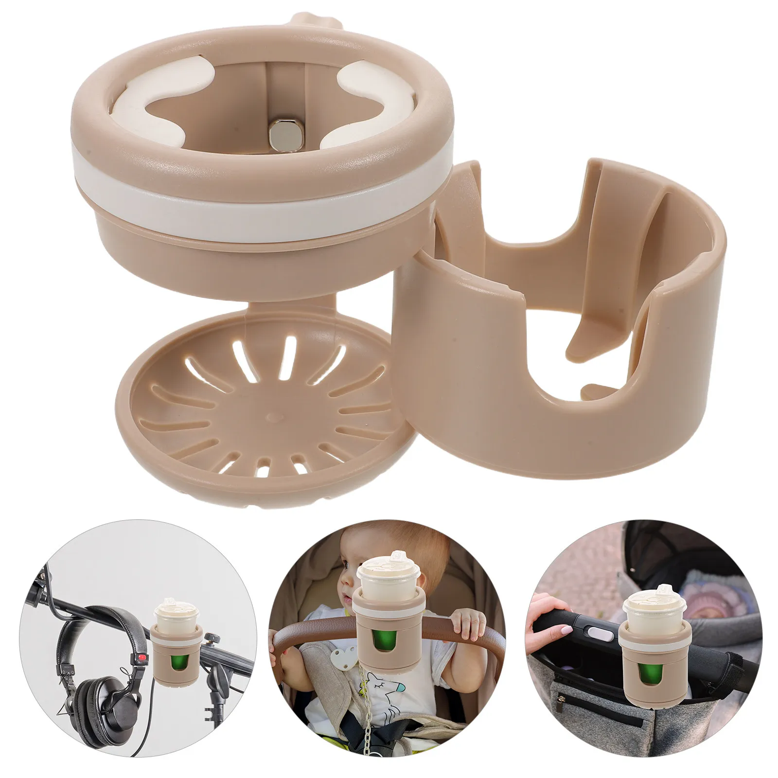 

Mic Stand Cup Holder Adjustable Rotating Clamp on Beverage Holder for Microphone Music Stand Stage Performance Accessory