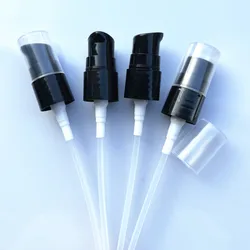 Cabezal de bomba de suero para botellas de vidrio de aceites esenciales Doterra 18/410, botella de Perfume de aromaterapia enrollable, 10 Uds.