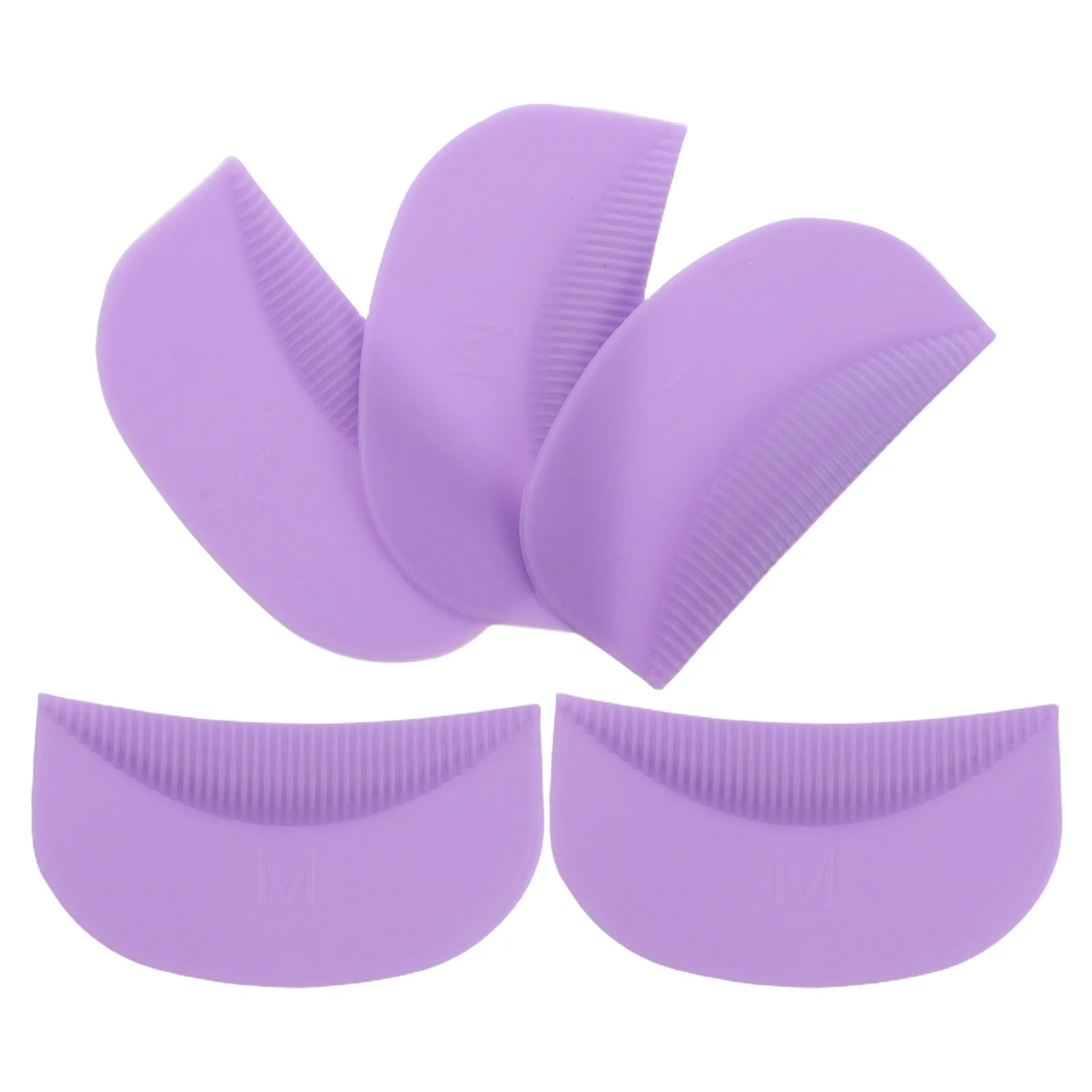 Cuscinetto in silicone per la permanente delle ciglia Riutilizzabile freddo sotto gli occhi Toppe E Stemmi per sollevamento ciglia Aste flessibili per permanente Strumento per lo styling delle ciglia