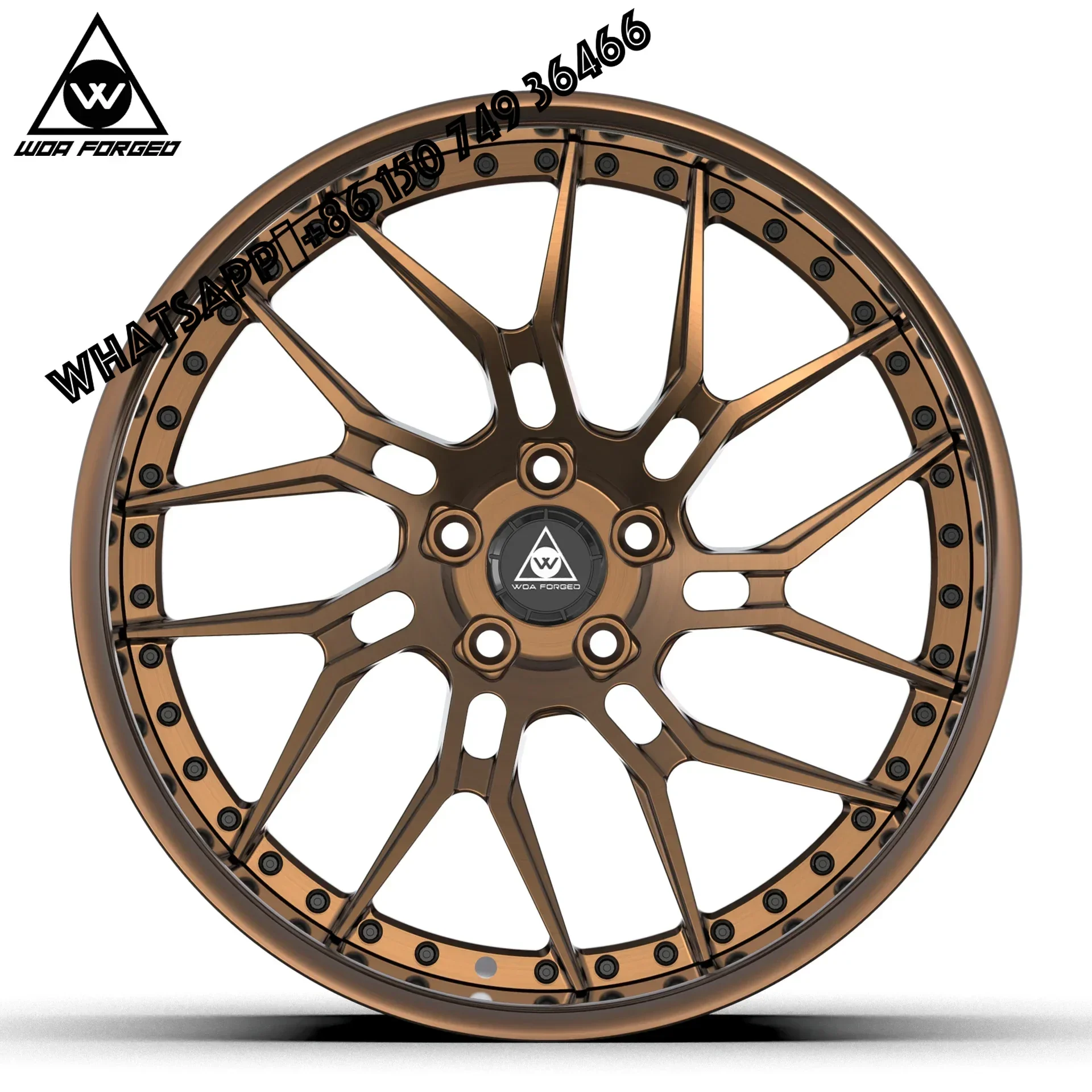 

6061-T6 WOAFORGED Forged Wheels Aluminium Alloy Cars Wheel Hub for Pcd 5*114.3 5*112