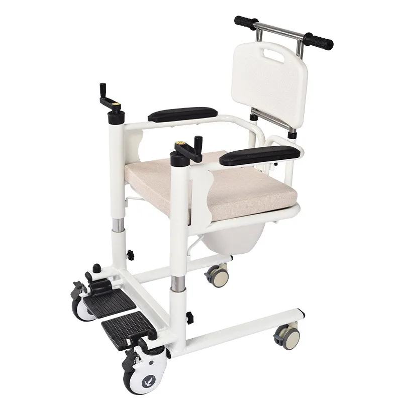 

Stainless Steel Silent Casters Durable Portable Patient Lift Disabled Transfer Rehabilitation
