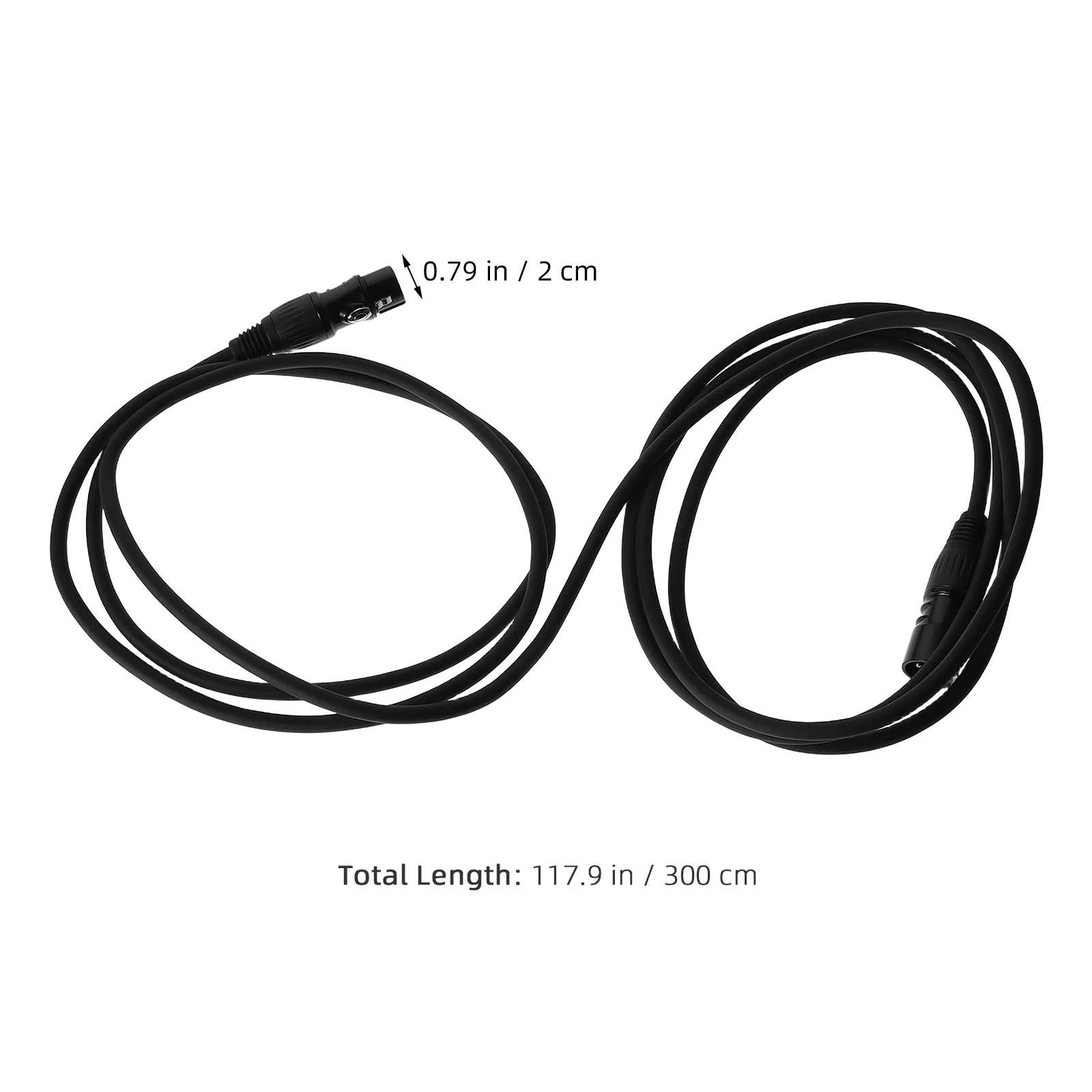 كابل Xlr مطلي بالذهب ثلاثة دبابيس ذكر إلى أنثى موصل خلاط ميكروفون نقل الصوت المستقر للبث #4