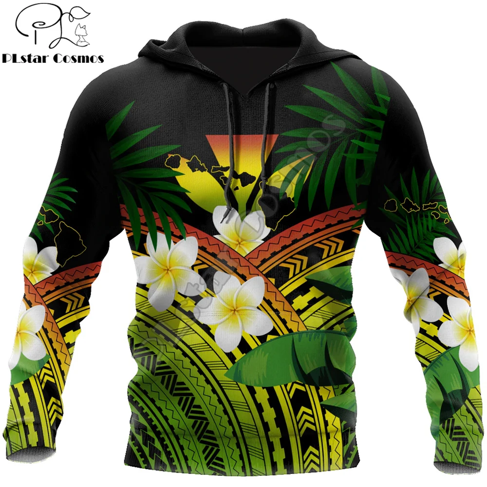 

PLstar Cosmos Polynesian Habiscus Kanaka Hawaii 3D All Over Printed Men Hoodie Unisex Casual Zip Pullover sudadera hombre ADW49