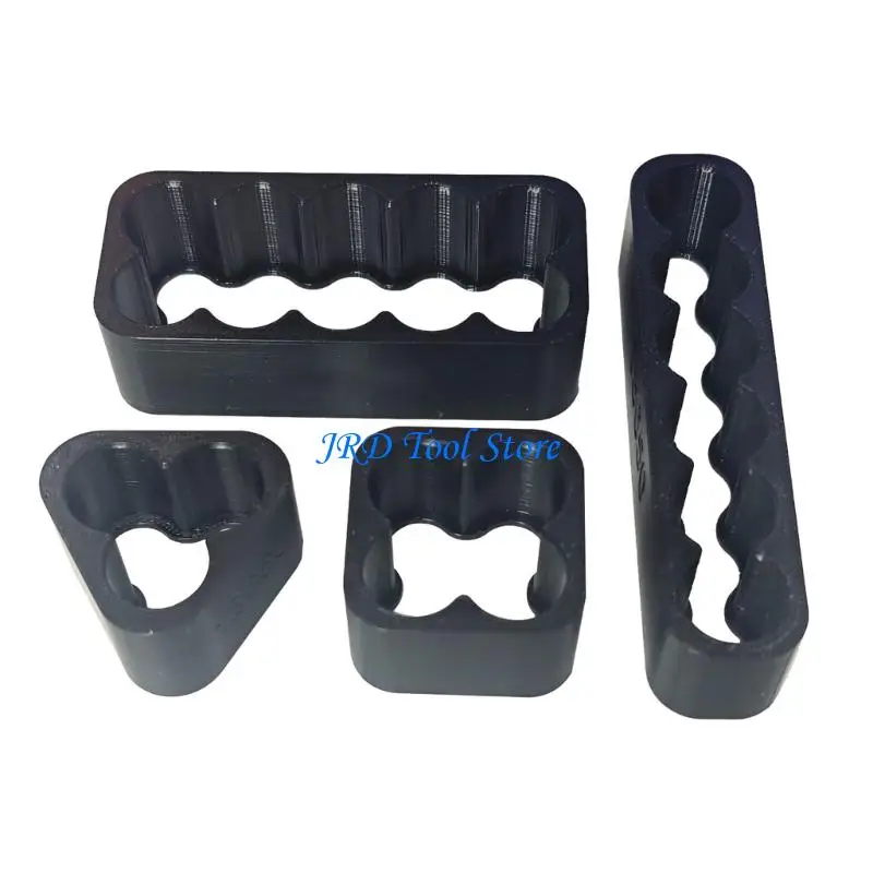 A2UD ABS Plastic 18650 Battery Organizers Fixture For Efficient Stable Welding 3 4 6 10 Hole Configurations Clamp Holder Set