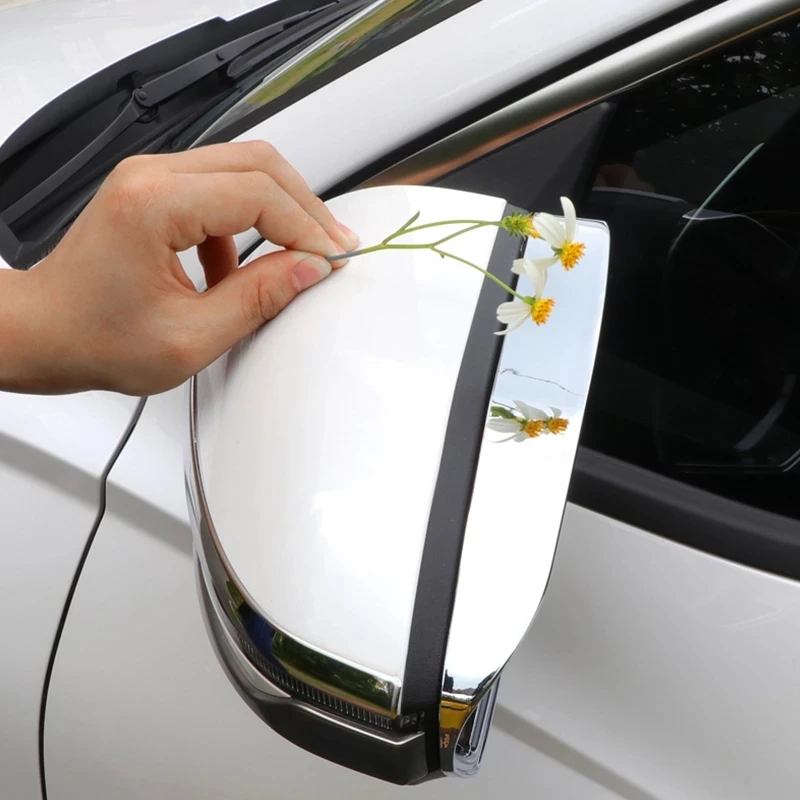For Hyundai Tucson NX4 2021 2022 2023 Car Rear View Mirror ABS Modified  Rainproof Rain Shield Special Auto Part Car Accessories