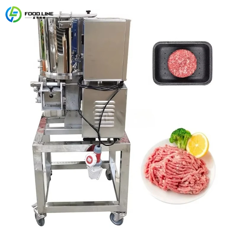 Customized High Efficiency Meat Patty Forming Machine Commercial Burger Patty Making Unit Household Factory Meat Pie Processing