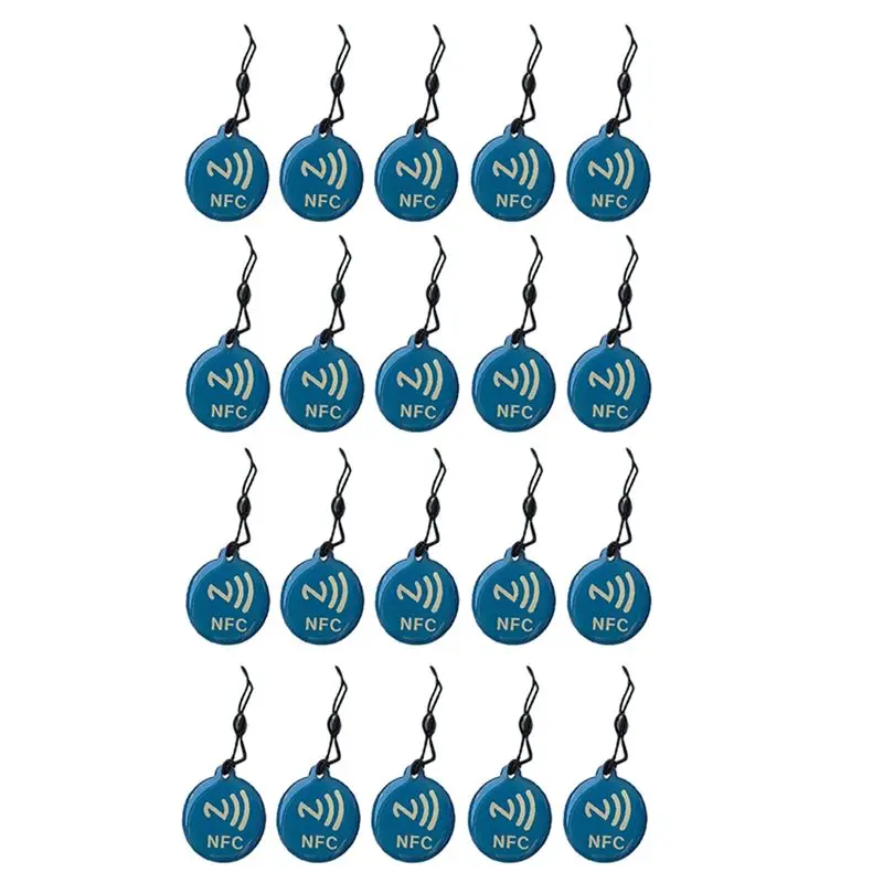 

Y22A-20Pcs Этикетки-теги Ntag213 13,56 МГц, смарт-карта для всех поддерживаемых телефонов, смарт-визитная карта 31,5X28 мм B