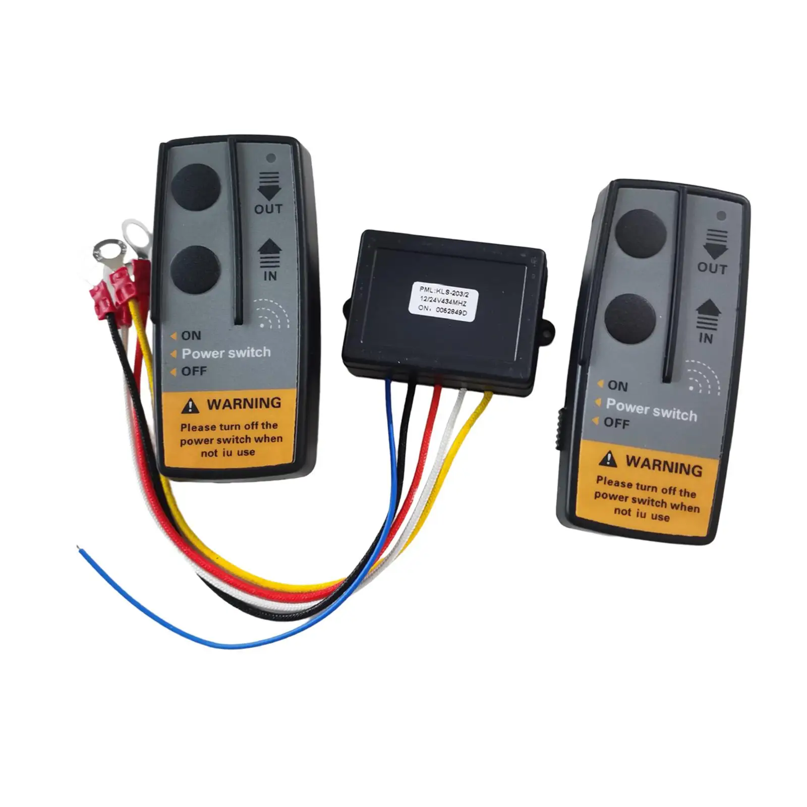 Recovery Wireless Winch Remote Control 72W 12V 24V for Off Road Trailer