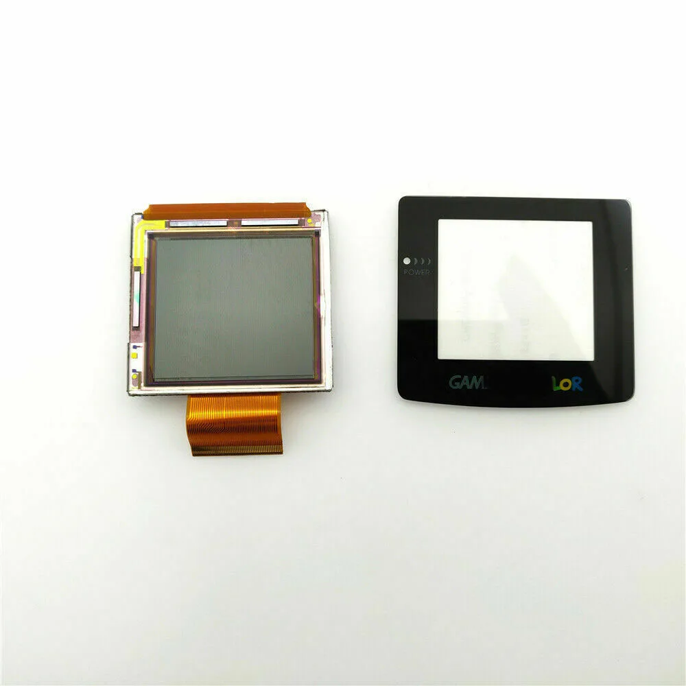 Used LCD Screen W/Glass lens For Nintendo Game Boy Color GBC Console