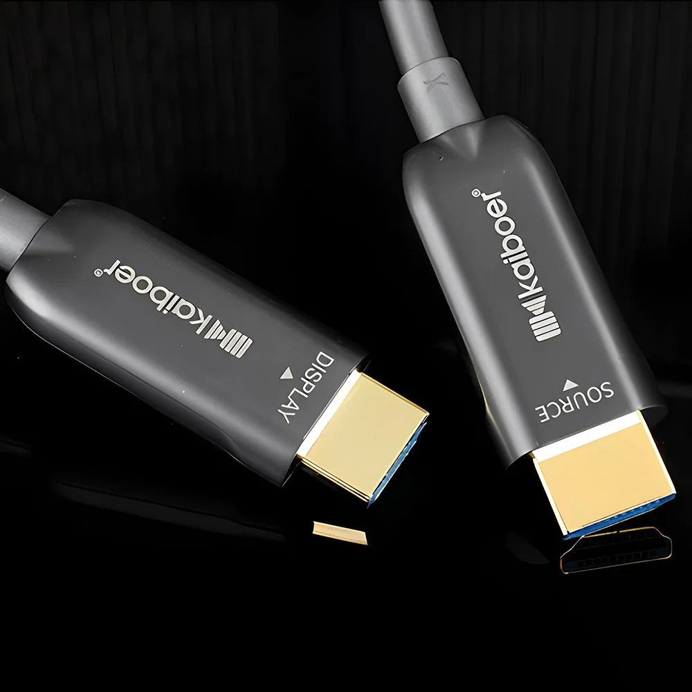 Kabel światłowodowy 8K HDMI2.1 Ultra szybkie kable HDMI 48 Gb/s 8K@60HZ 4K@120HZ HDR/eARC/HDCP 2.3 do telewizora/PS5/niebieski promień