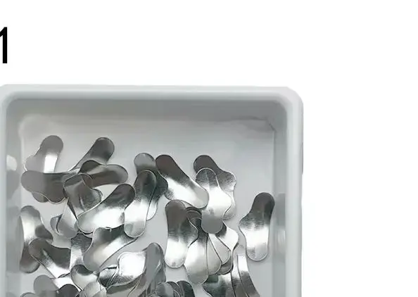 

100Pcs Dental Matrix Sectional Contoured Matrices Band Kit Metal Rings Dentistry Matriz Materials Teeth Orthodontic Forming