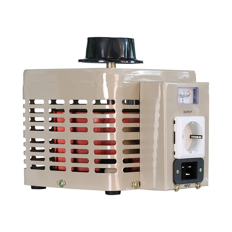Industrial Single Phase Manual Automatic Voltage Regulator Stabilizer 3kva Copper Transformer High Precision Pure Sine Curve