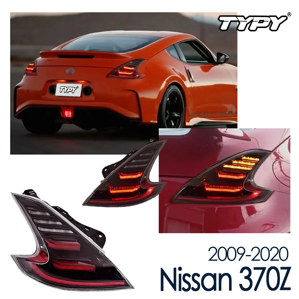 

TYPY Car Taillights For Nissan 370Z 2009-2020 LED Car Lamps Daytime Running Lights Dynamic Turn Signals Car Accessories
