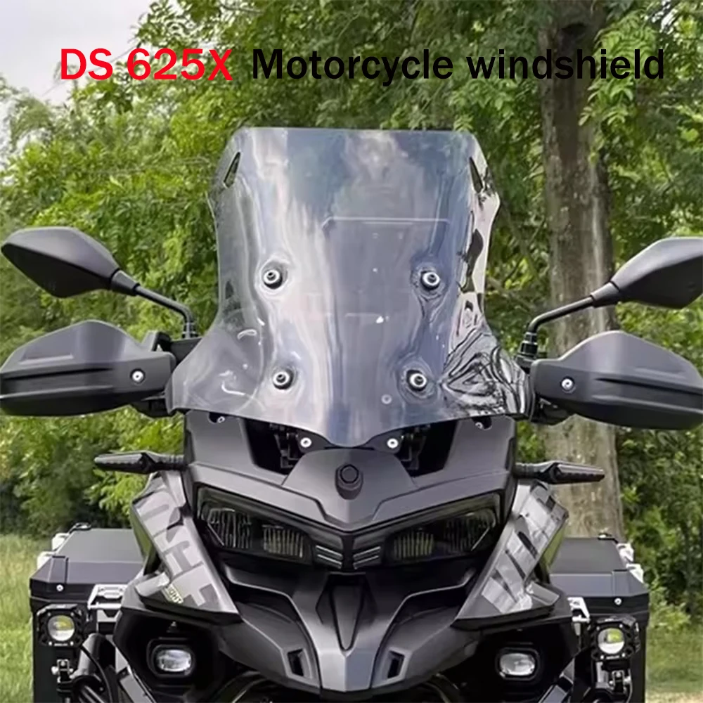

For LONCIN VOGE DS625X Motorcycle Windshield Lncrease Height Widening Windshield DS625X Modification Accessories