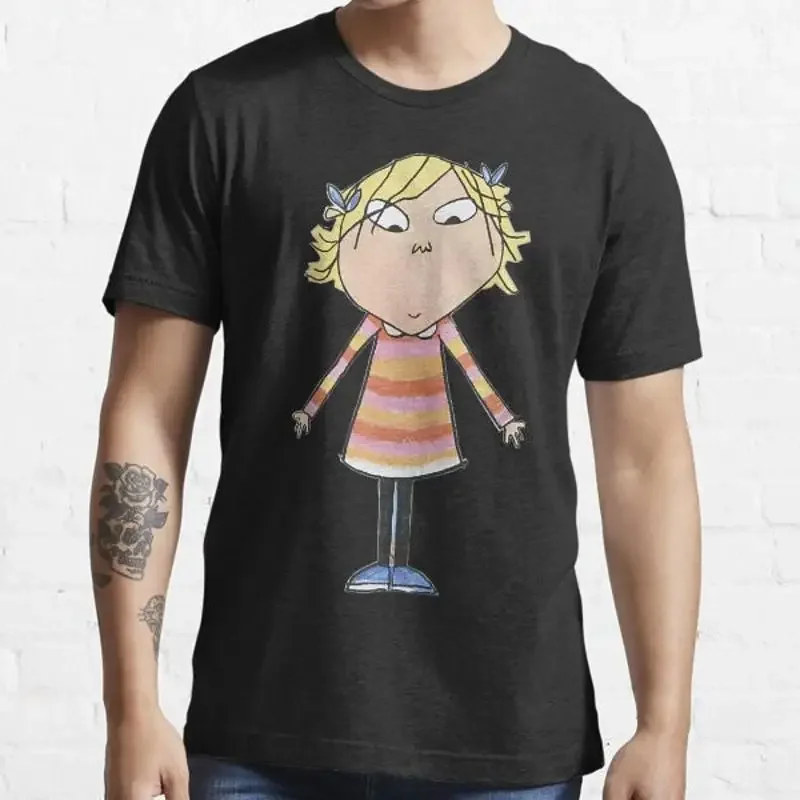 Charlie Fictional Children Brother T Shirt Black Size S to 5XL USA