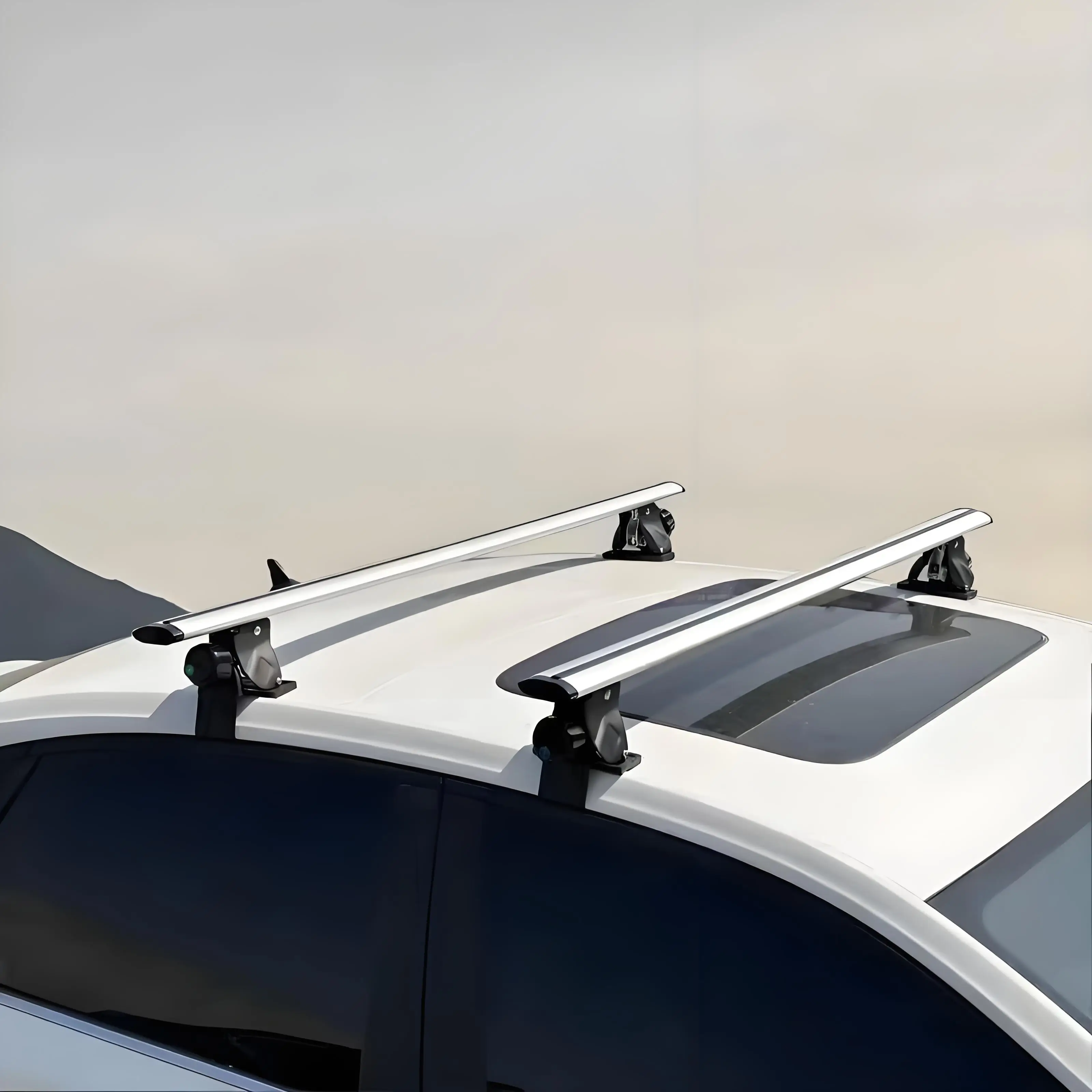 SXLL إطار عارضة من سبائك الألومنيوم عالي الجودة رف سقف GM مع شريط الأمتعة