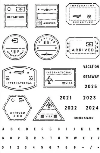 New English Clear Stamp For DIY Scrapbooking/Card Making  A6517