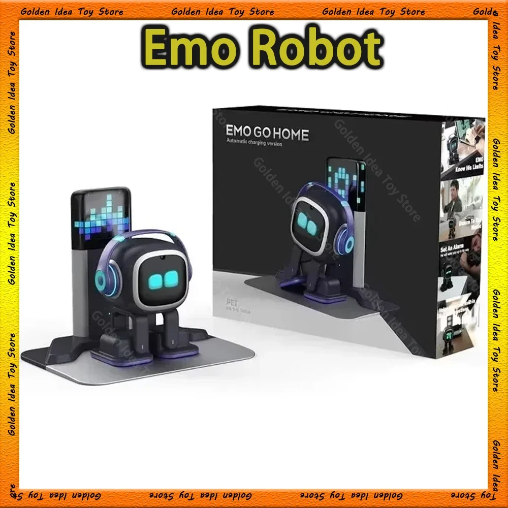 Emo Robot Voice Smart Robot Electronic Pet Toy Inteligente Future Ai Robot Electronics Model Toys Desktop Companion Robots