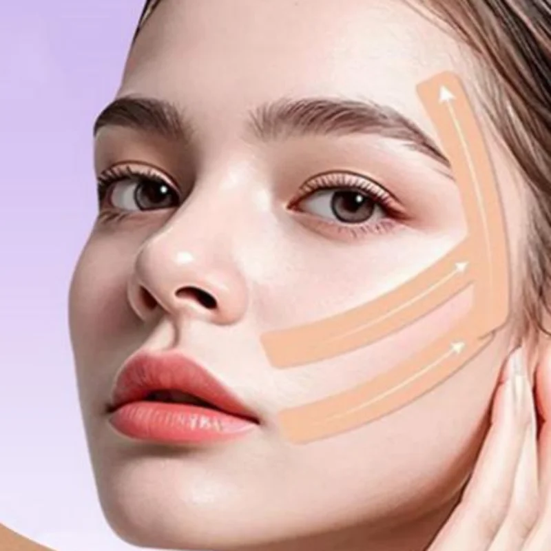 Face And Neck Wrinkle Removal Tape Smooth Multipurpose High Elasticity Face Sticker For Forehead Neck Lips Chin Care Tool