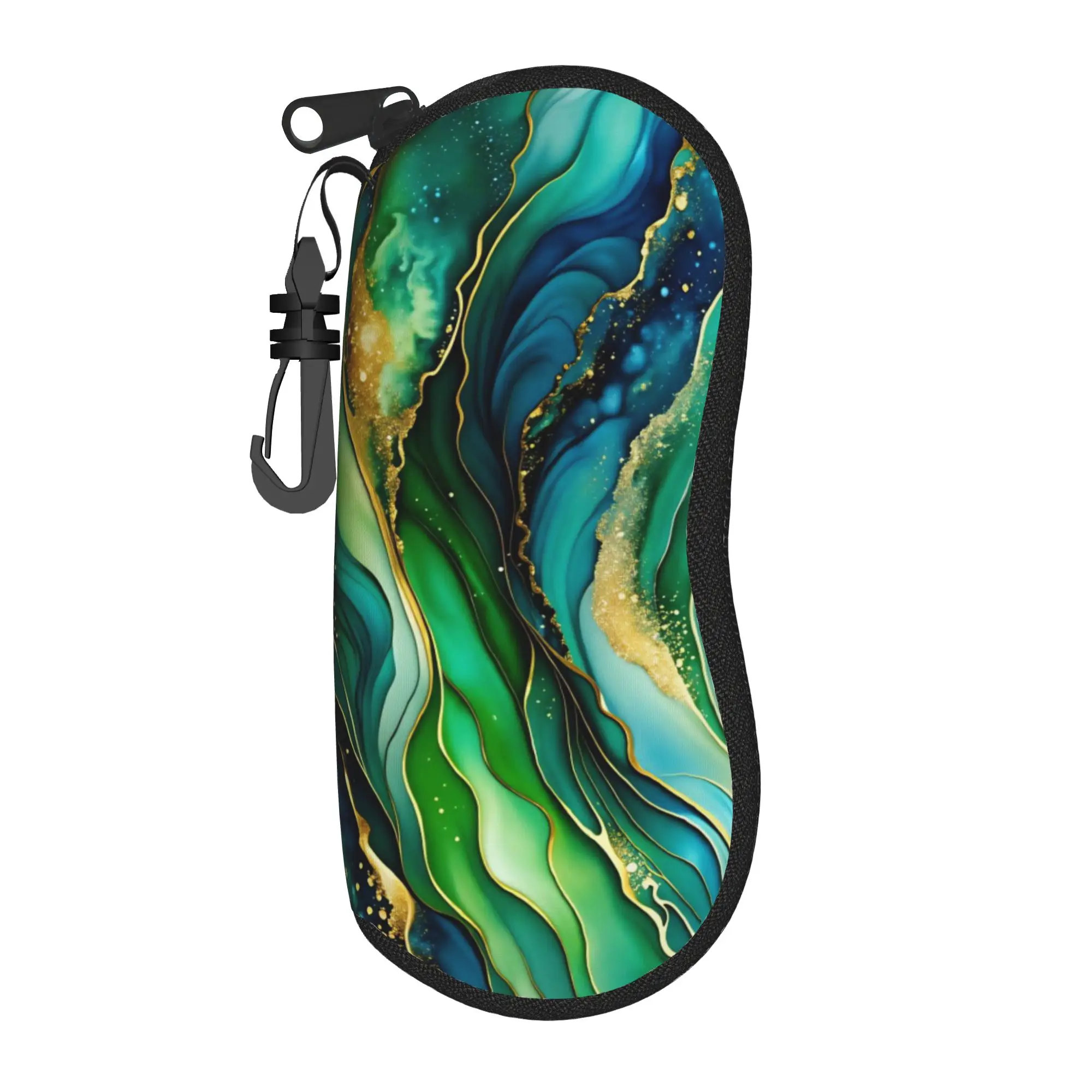 Luxury Marble Texture Glasses Case  Portable Sunglasses Case Men Women Travel Eyeglass Cases Cover Cute Eyewear Box
