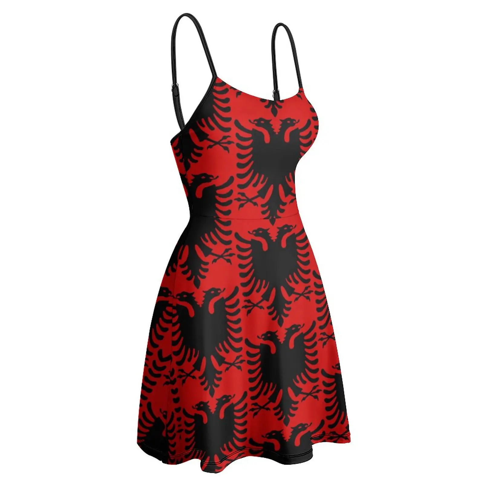 Shqipe Albanian Griffin Women's Sling Dress Joke The Dress Hot Sale Sexy Woman's Clothing Cocktails