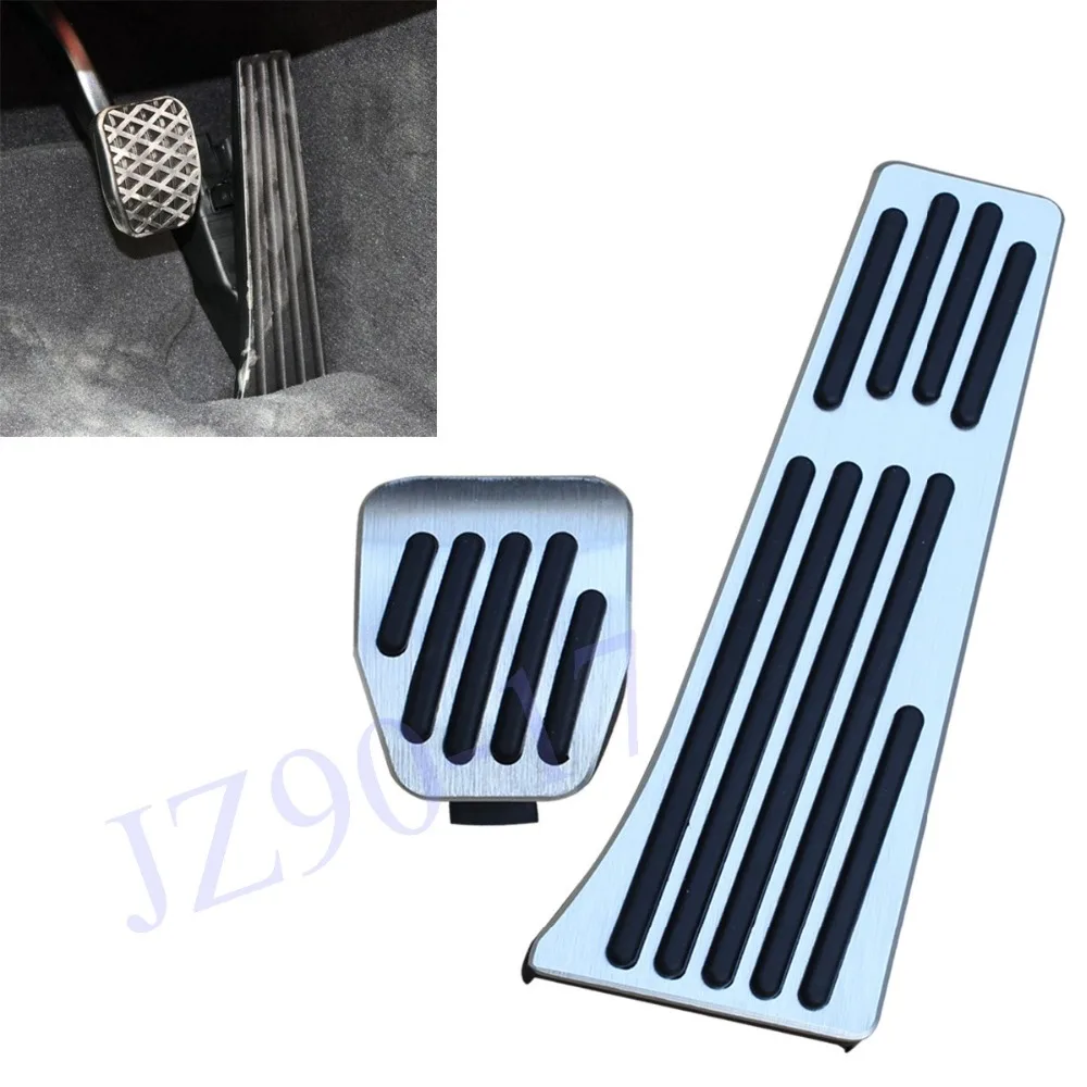 Non-Drilling Aluminum Pedal Brake Accelerator Pedal Plate Pad Fit For BMW M2 M3 M4 M5 M6 F80 F82 F83 F12 F13 Accessories