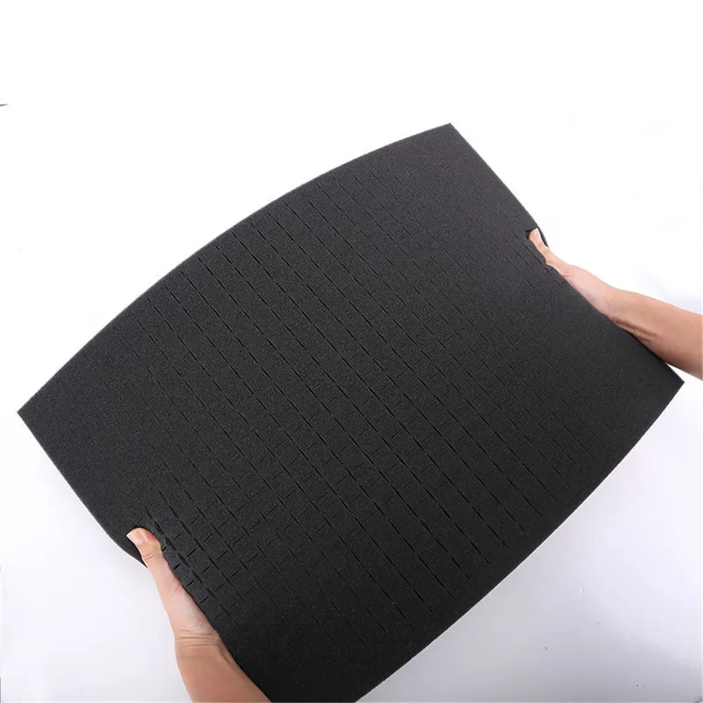 Express Foam Inserts Delivery Packing Inserts Pre-cut Black Foam Sheets Packing Supply for Tool Case Waterproof Empty Tool Box