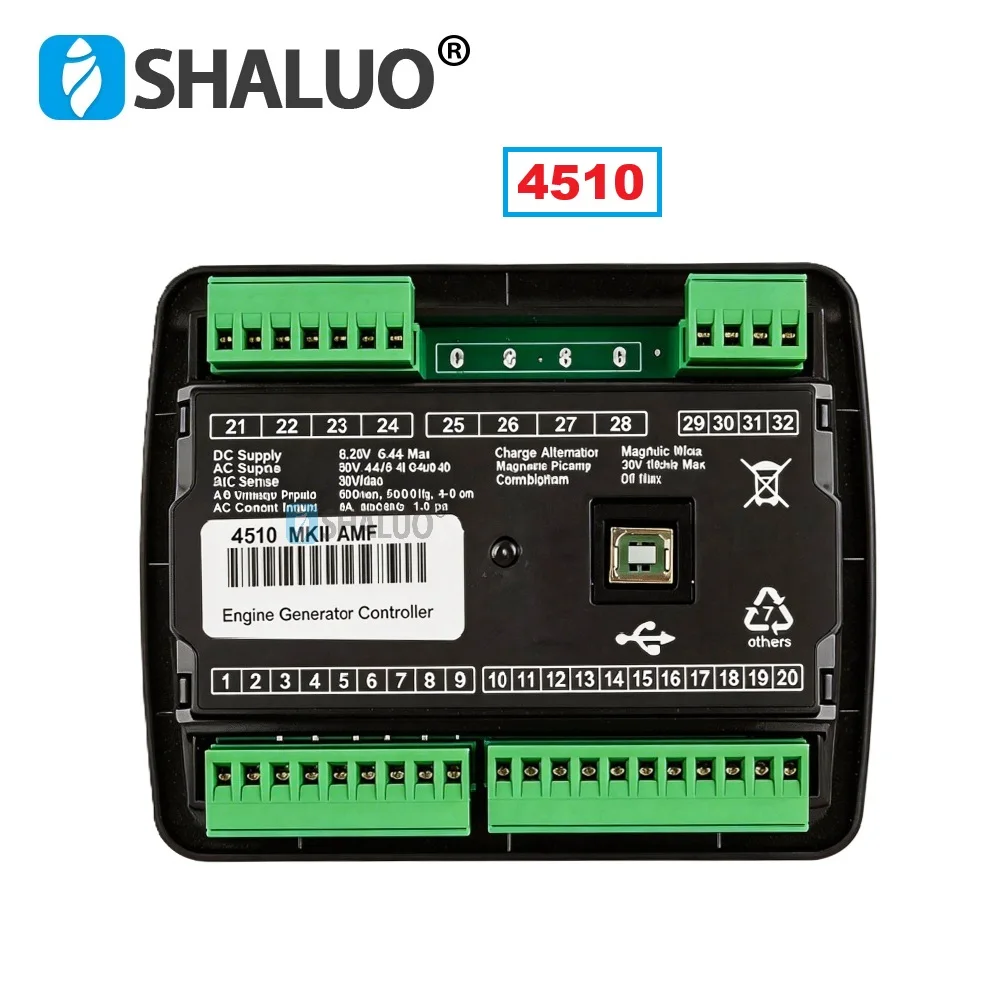 Copy 4520 Replace of Original Generator AMF Controller Module Genset Auto Mains Failure Control Panel