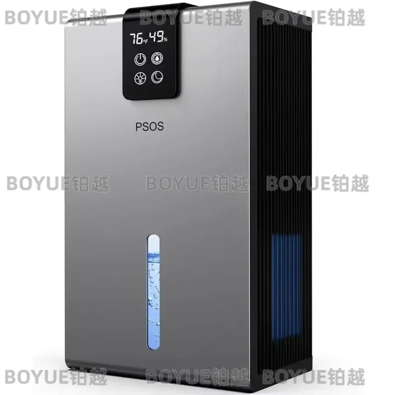 Portable Dehumidifier for Home Basement Bedroom 98oz Large Capacity Quiet Air Drying Machine Moisture Absorber for Small
