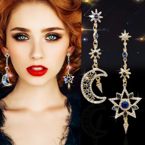 Серебряные серьги-капельки из нержавеющей стали