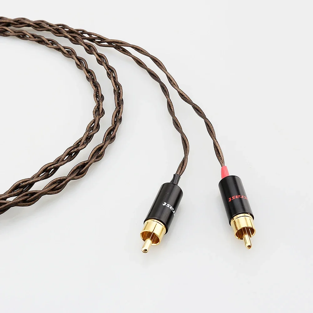 HI-End Odin Silver Plated 2RCA Audio Cable To 3.5mm Plug Audio Video Cable HIFI