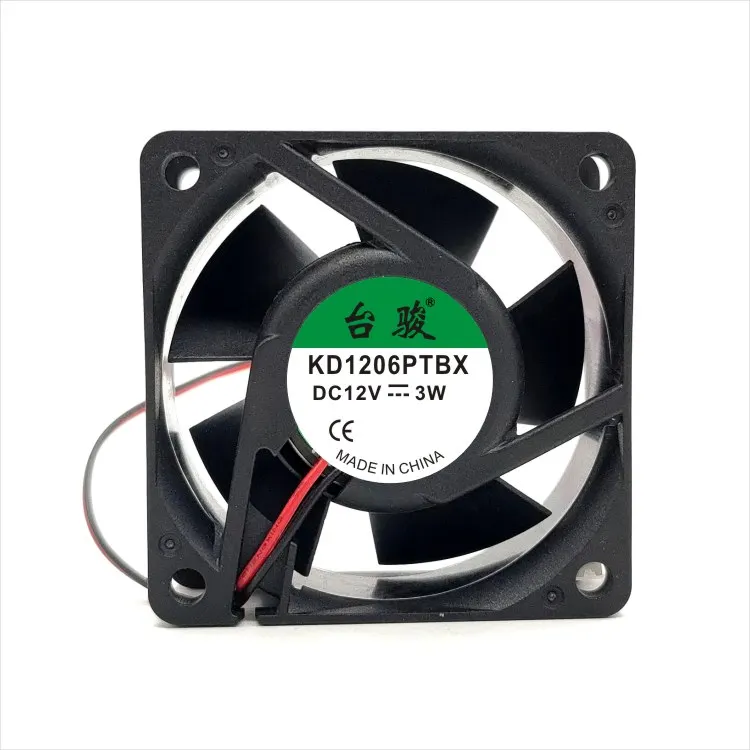 NEW ORIGINAL KD1260PTBX 12V 3W 6025 60*60*25 mm COOLING FAN