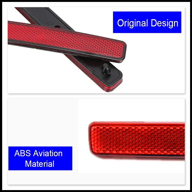 For Volkswagen VW Transporter T5 2003~2011 7E0945105 7E0945106 Rear Bumper Reflector Fog Light Tail Lamp Signal Car Accessories