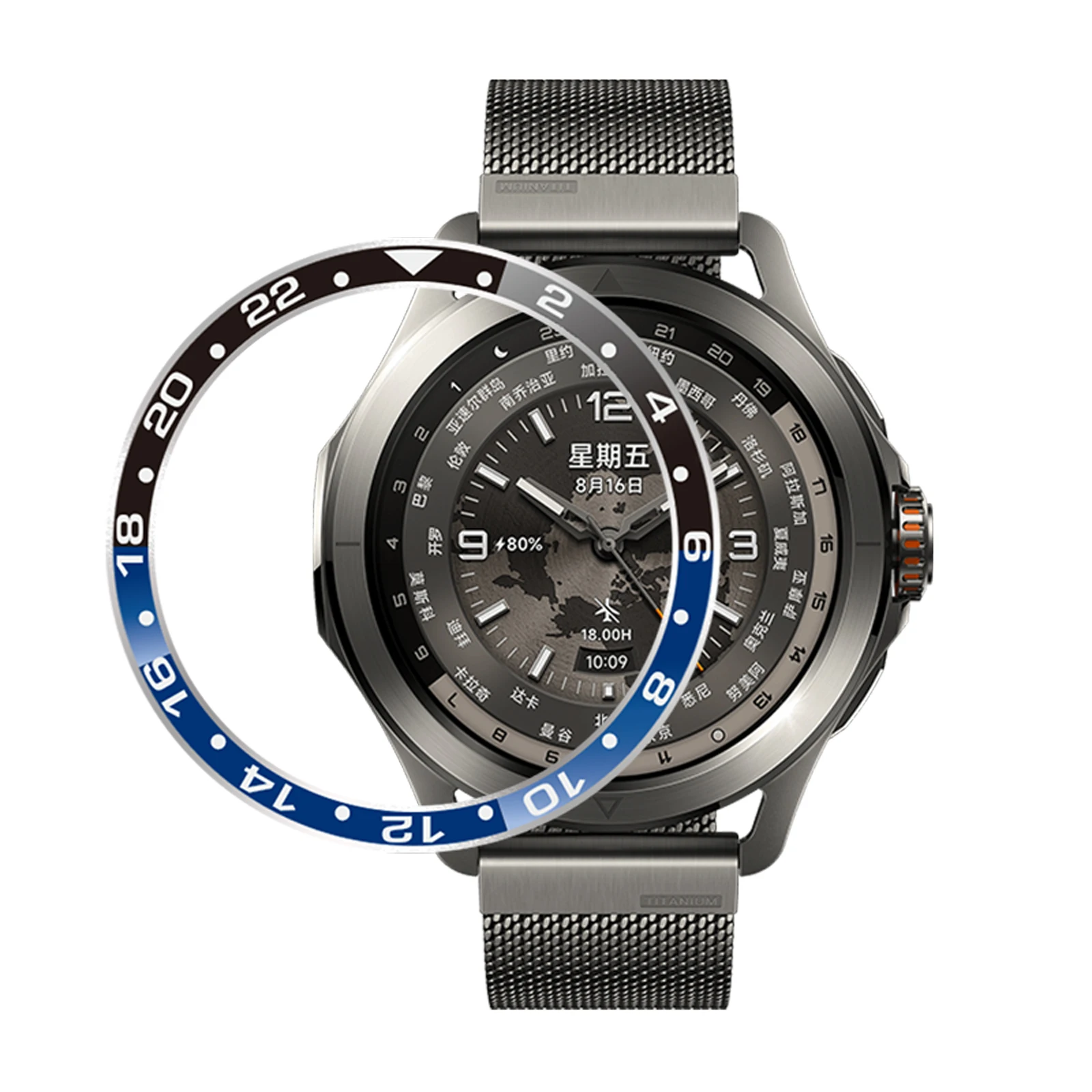 Xiaomi Watch S3/S4 용 붙여 넣기 시계 베젤 Xiaomi Watch S3 액세서리 용 안티 스크래치 금속 커버 교체 보호 시계