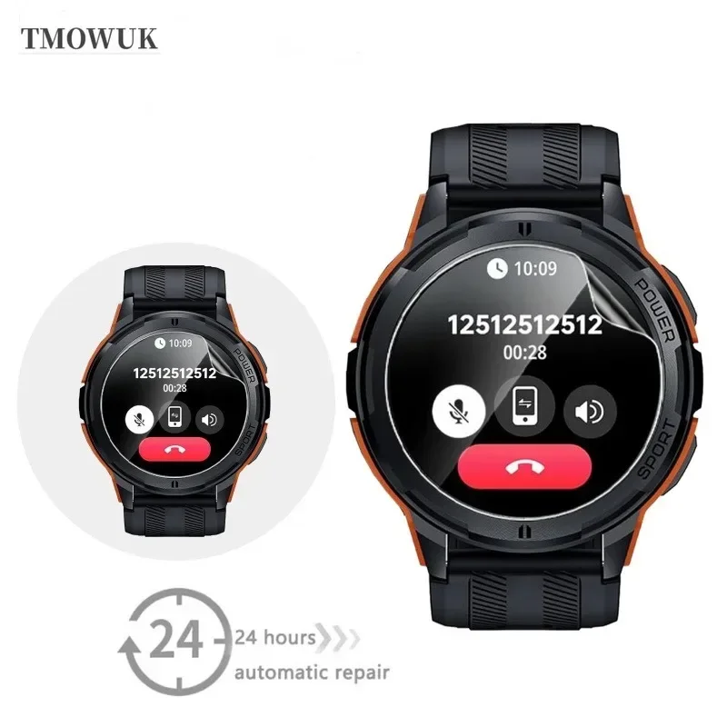 For Haylou Solar Ultra Screen Protector Soft TPU Hydrogel Film HD Clear Anti-scratch Watch Protective TMOWUK