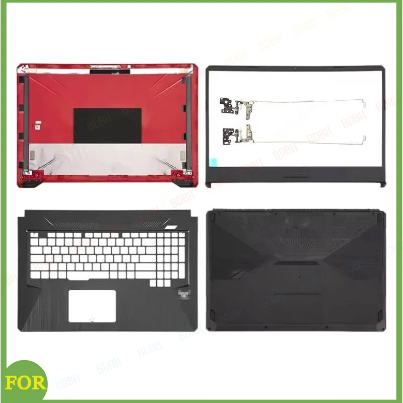 

Подходит для игровых ноутбуков FX705 FX705DY FX705GD FX705GM: задняя крышка LCD-экрана/передняя панель/подставка для рук/нижняя часть корпуса с петлями (крышки ABCD)