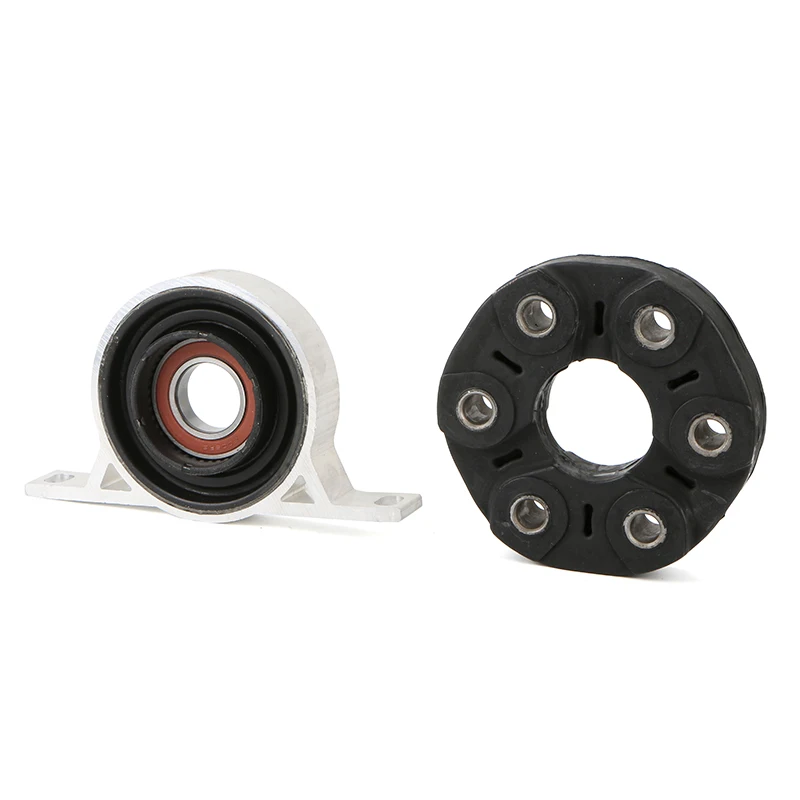 Car Driveshaft Center Bracket Support Bearing Flex Joint Disc Kit For BMW E60 E61 E63 E64 E83 X3 26127521855 26111229360