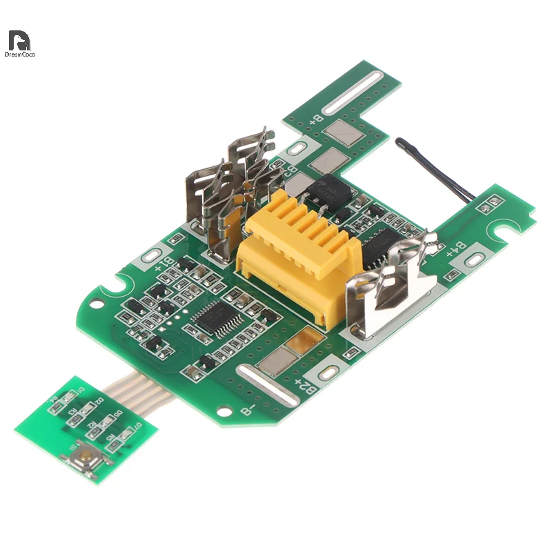 Защитная плата Makita BL1850B/BL1840B, плата для зарядки литиевых аккумуляторов, 3,0 Ач, индикатор заряда аккумулятора для угловой шлифовальной машины