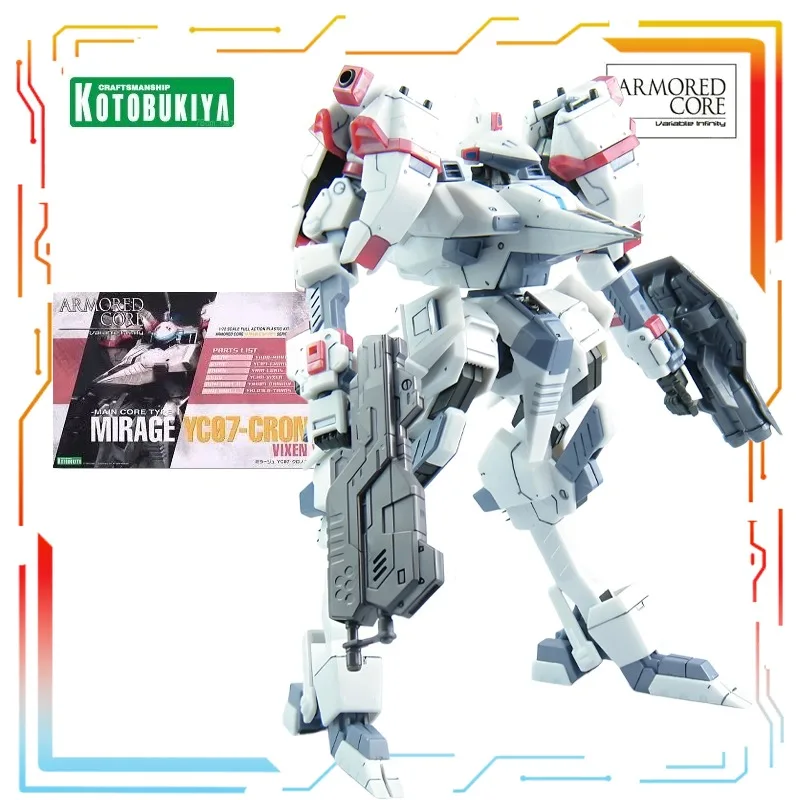 스팟 공급 Kotobukiya 오리지널 ARMORED CORE 시리즈 AC-007 미라지 액션 조립 모델 장난감 소년을위한 소장 모델 선물
