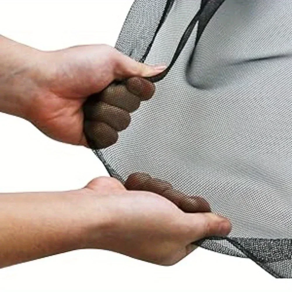 Faser-Fenstergitter-Rolle, DIY Haustier-Schutznetz, Geeignet für Außenküchen, Schwimmbäder, Villen, Veranden – Detail 1