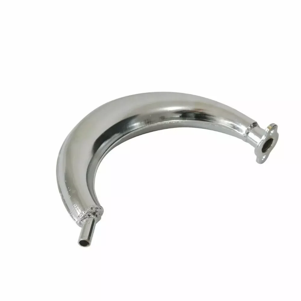 Banana Pipe Muffler Exhaust Chamber for 49cc 60cc 66cc 80cc 100cc 2-Stroke Gas Motor Motorised Bicycle Bike