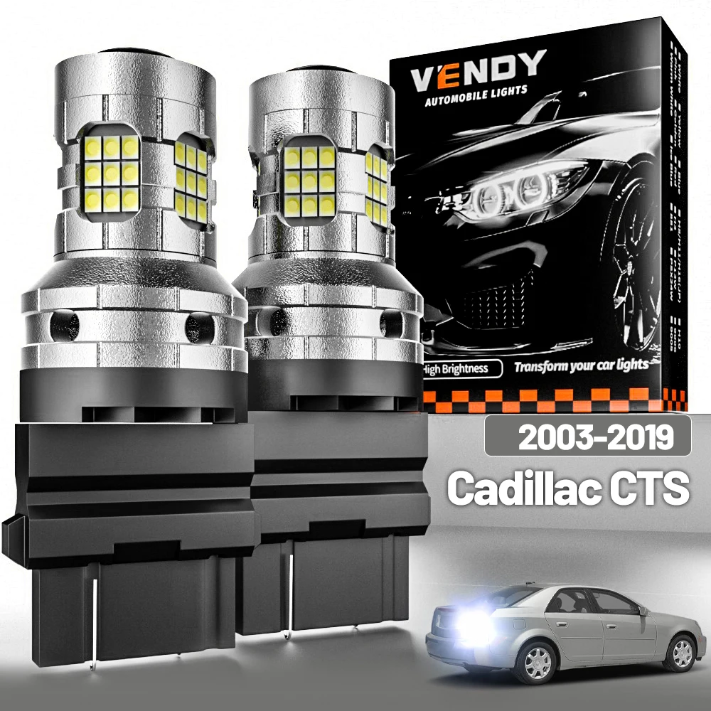 

2pcs LED Reverse Light For Cadillac CTS Backup Lamp 2003 2004 2005 2006 2007 2016 2017 2018 2019 Canbus Accessories