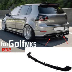 For 2005-2009 Volkswagen Golf 5 MK5 R32 Rear Lip Bumper Spoiler Diverter